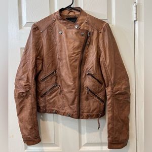 Blu Pepper Leather Jacket